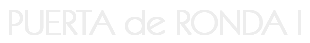 PUERTA de RONDA I